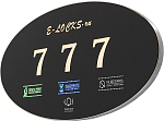 Электронная сенсорная табличка для гостиницы с номером и логотипом (внешняя)